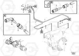 105829 Lubricating system. EW230C, Volvo Construction Equipment