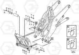 104565 Assemble attachment bracket. L220G, Volvo Construction Equipment