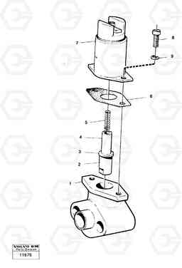 12610 Cold-starting device 861 861, Volvo Construction Equipment