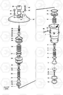 56292 Brake valve 4600B 4600B, Volvo Construction Equipment