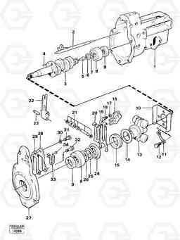 26490 Fuel injection pump governor part 4300 4300, Volvo Construction Equipment
