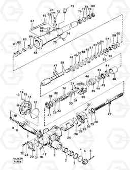 26290 Steering gear 861 861, Volvo Construction Equipment
