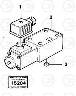 18881 Magnet valve 4200 4200, Volvo Construction Equipment