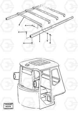 18871 Safety roof 98593 4200 4200, Volvo Construction Equipment
