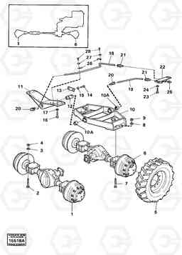 24561 Driveshafts with assembly parts 4200 4200, Volvo Construction Equipment