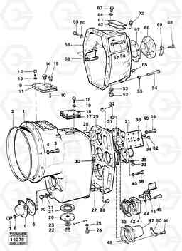 21879 Housing,covers and boltings 861 861, Volvo Construction Equipment
