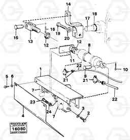 32852 Controls for high and low ranges 861 861, Volvo Construction Equipment