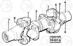 21914 Double joint 861 861, Volvo Construction Equipment