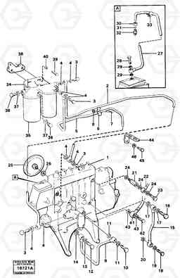 31025 Fuel system: fuel injection Fuel Filter 4600 4600, Volvo Construction Equipment