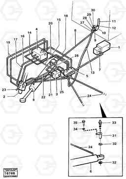 101907 Steering system, components and Hoses 4600 4600, Volvo Construction Equipment