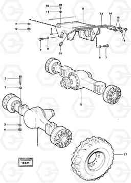 34524 Driveshafts with assembly parts 4300 4300, Volvo Construction Equipment