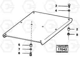 10016 Protective roof 99005 861 861, Volvo Construction Equipment