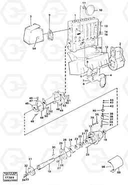 88677 Fuel-injection pump with drive Td 70 G 4500 4500, Volvo Construction Equipment