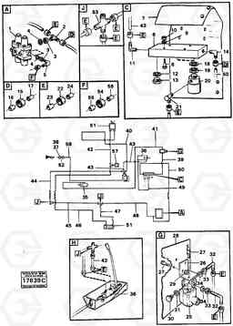 82313 Comp. air controls 1. protect.valve,valve platecear And Tipping Controls A25 VOLVO BM VOLVO BM A25, Volvo Construction Equipment