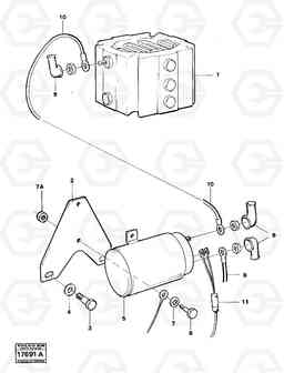 32274 Starter element with fitting parts. 4200B 4200B, Volvo Construction Equipment