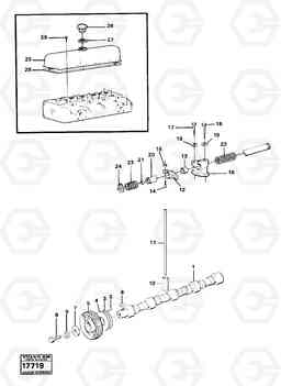 15846 Valve mechanism L50 L50 S/N -6400/-60300 USA, Volvo Construction Equipment