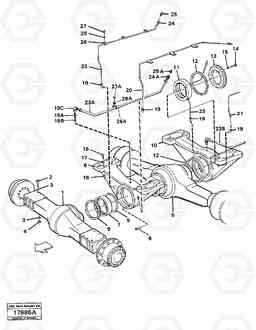 457 Driveshafts with assembly parts L160 VOLVO BM L160, Volvo Construction Equipment