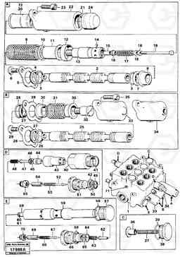 93846 Hydraulic valve L50 L50 S/N -6400/-60300 USA, Volvo Construction Equipment