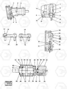 25696 Hydraulic pump 4300B 4300B, Volvo Construction Equipment