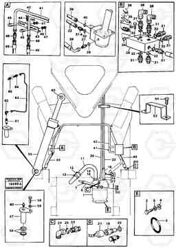 104372 Steering system. L90 L90, Volvo Construction Equipment