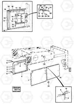 22642 Side hatches L70 L70 S/N -7400/ -60500 USA, Volvo Construction Equipment