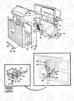85598 Radiator with assembly p. L90 L90, Volvo Construction Equipment