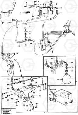 39746 Hydraulic parking brake. L90 L90, Volvo Construction Equipment