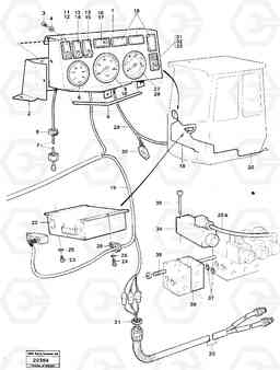 49113 Electrical system 2-circuit hydr. system. L90 L90, Volvo Construction Equipment