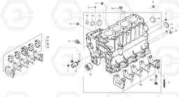 48090 Cylinder block EC45 TYPE 284, Volvo Construction Equipment