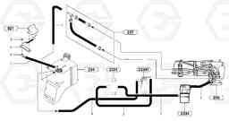 17886 Fuel circuit EC15B TYPE 272 XR, Volvo Construction Equipment