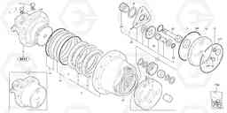 11813 Hydraulic travelling motor EC45 TYPE 284, Volvo Construction Equipment