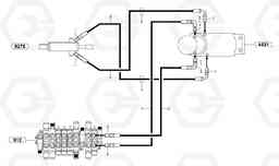 5980 Hydr. circuit. ( dozer blade ) EC15 TYPE 261 XT/XTV, Volvo Construction Equipment