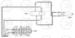 1574 Hydr. circuit. ( dozer blade ) EC25 TYPE 281, Volvo Construction Equipment