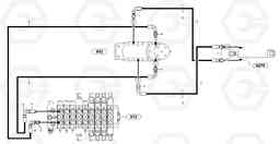 9405 Hydr. circuit. ( dozer blade ) EC45 TYPE 284, Volvo Construction Equipment
