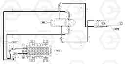 1575 Hydr. circuit. ( dozer blade ) EC25 TYPE 281, Volvo Construction Equipment
