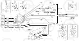 9406 Hydr. circuit.( boom / dipper arm / bucket ) EC45 TYPE 284, Volvo Construction Equipment