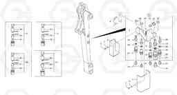 105913 Kit coupler ( grab jaw ) EC15 TYPE 261 XT/XTV, Volvo Construction Equipment