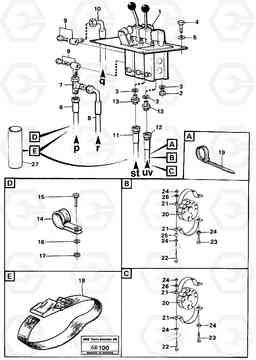 24032 Servosystem: pump - servo valve - Control Valve L50 L50 S/N 6401- / 60301- USA, Volvo Construction Equipment