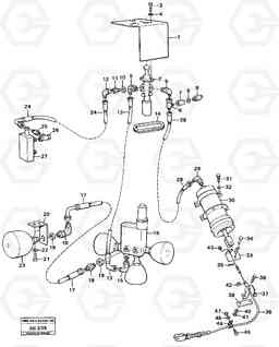 9253 Hydraulic parking brake. L50 L50 S/N 6401- / 60301- USA, Volvo Construction Equipment