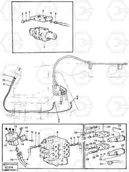 53277 3:rd and 4:th function servo system L70 L70 S/N 7401- / 60501- USA, Volvo Construction Equipment