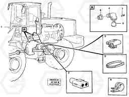 37728 Cable harness, transmission L150/L150C VOLVO BM VOLVO BM L150/L150C SER NO - 2767/- 60708, Volvo Construction Equipment