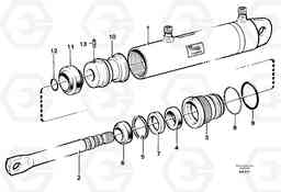 12000 Hydraulic cylinder L50B/L50C VOLVO BM VOLVO BM L50B/L50C SER NO - 10966, Volvo Construction Equipment