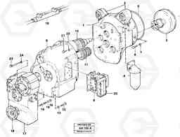 541 Hydraulic transmission with fitting parts L90B VOLVO BM VOLVO BM L90B, Volvo Construction Equipment
