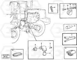 35811 Cable harness, transmission L90C VOLVO BM VOLVO BM L90C SER NO - 14304, Volvo Construction Equipment
