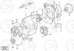 14567 Hydraulic transmission with fitting parts L90C VOLVO BM VOLVO BM L90C SER NO - 14304, Volvo Construction Equipment