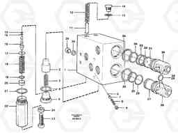 18561 Relief valve. L90C VOLVO BM VOLVO BM L90C SER NO - 14304, Volvo Construction Equipment