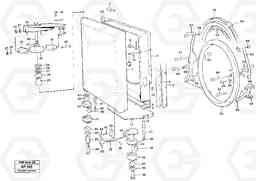 65782 Radiator with fitting parts L120C VOLVO BM VOLVO BM L120C SER NO - 11318, Volvo Construction Equipment