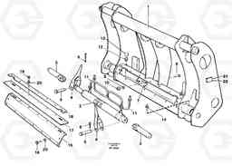 66970 Attachment bracket L90D, Volvo Construction Equipment