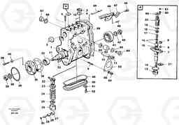 88043 Injection pump L50C S/N 10967-, OPEN ROPS S/N 35001-, Volvo Construction Equipment