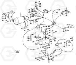 84129 Auxiliary steering system L70C SER NO 13116-, SER NO BRAZIL 70007-, Volvo Construction Equipment